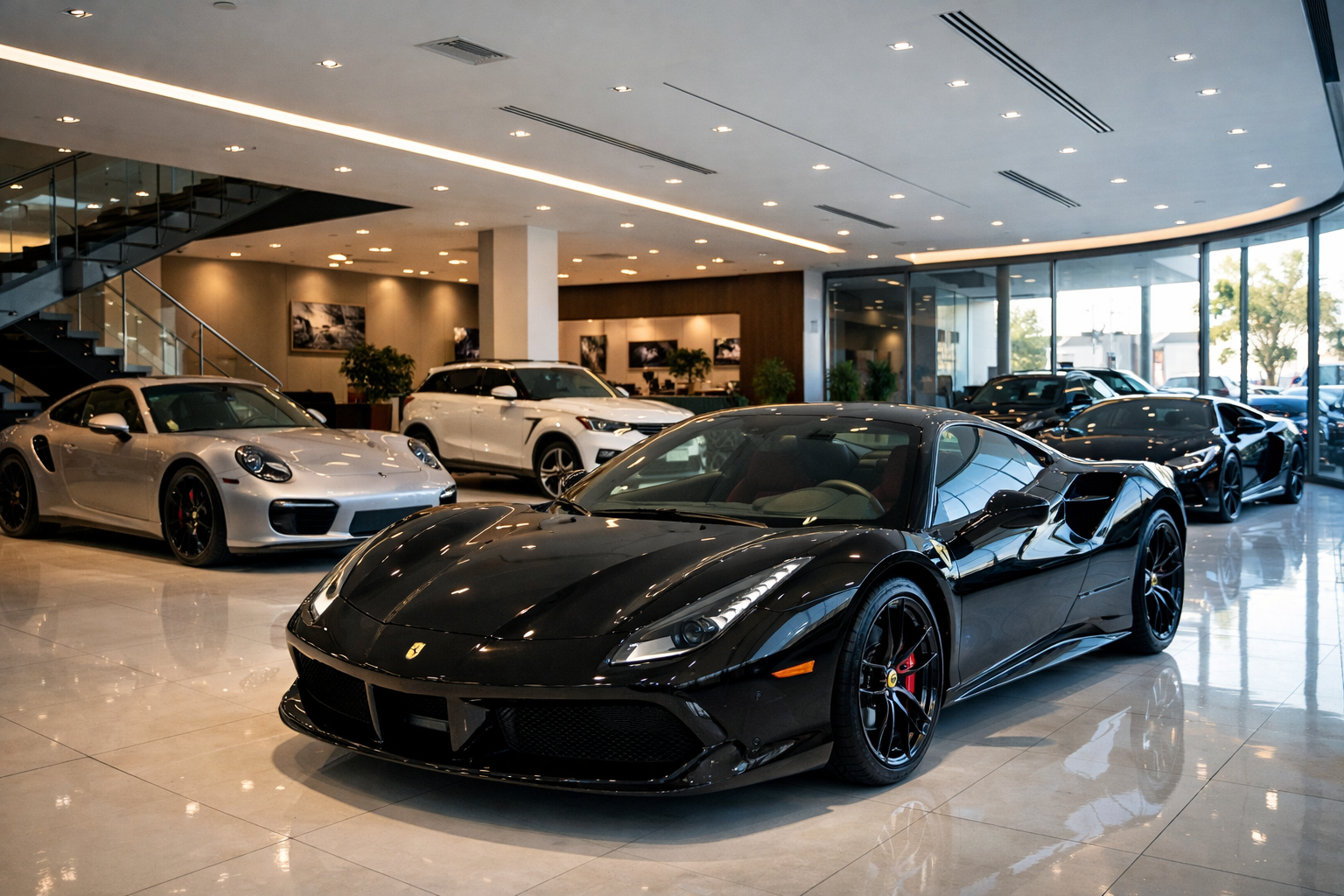 Showroom de Carros Moderno